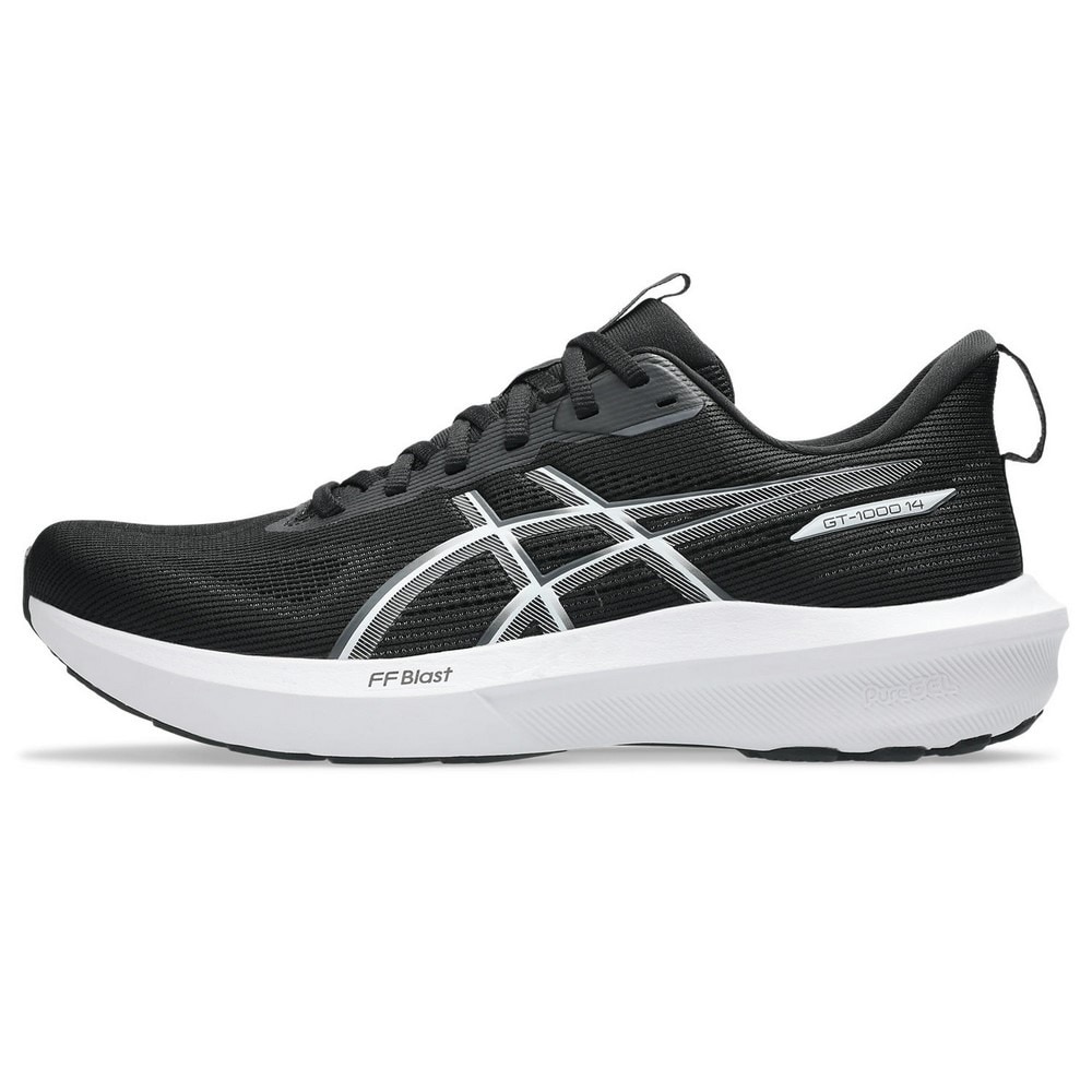 アシックス（ASICS）（メンズ）ランニングシューズ ジョギングシューズ GT-1000 14 ブラック ホワイト 1011C077.002