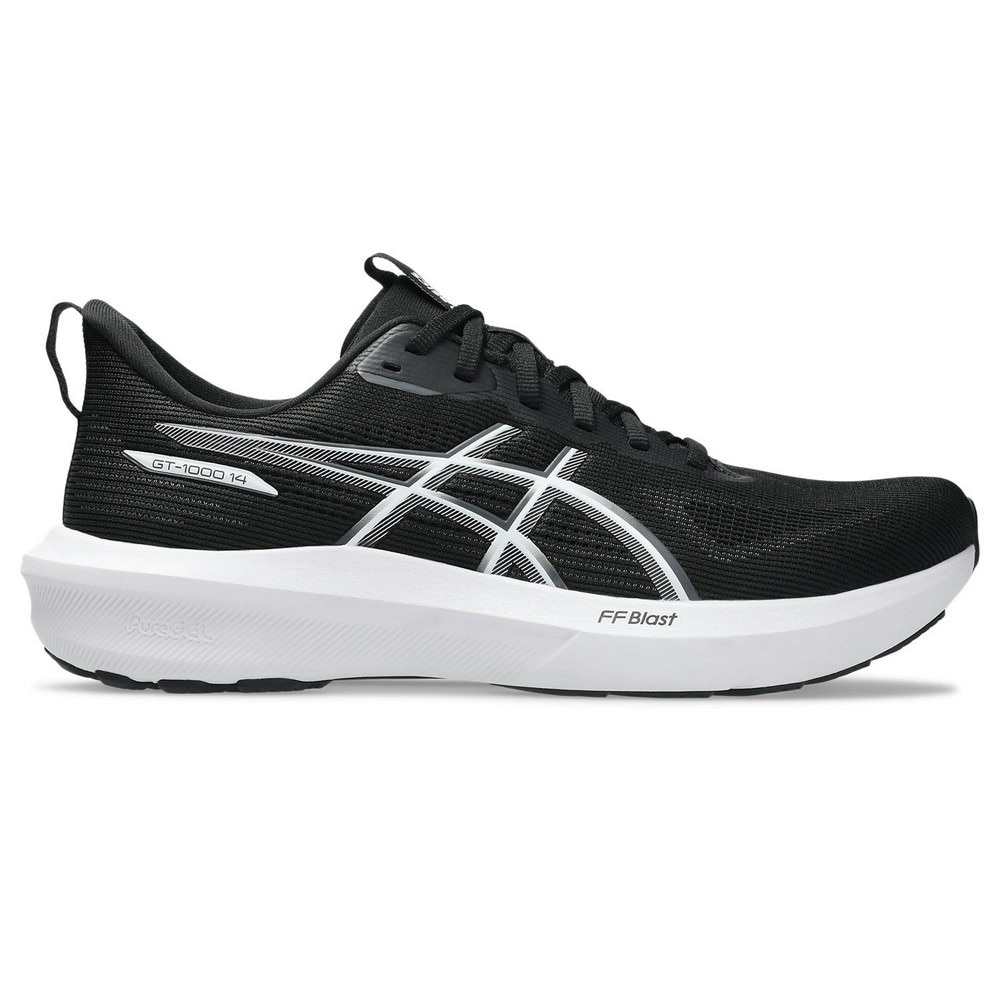 アシックス（ASICS）（メンズ）ランニングシューズ ジョギングシューズ GT-1000 14 ブラック ホワイト 1011C077.002