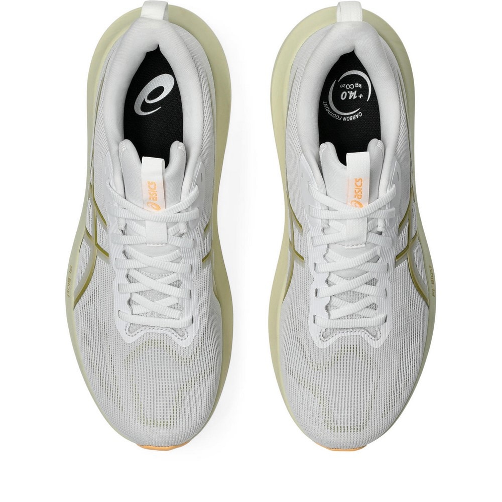 アシックス（ASICS）（メンズ）ランニングシューズ ジョギングシューズ ホワイト グリーン GT-1000 14 1011C077.100