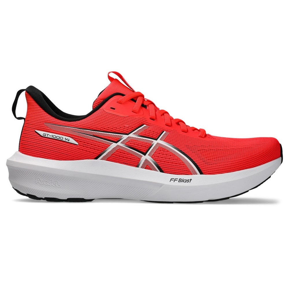 アシックス（ASICS）（メンズ）ランニングシューズ ジョギングシューズ GT-1000 14 レッド 1011C077.600 スニーカー