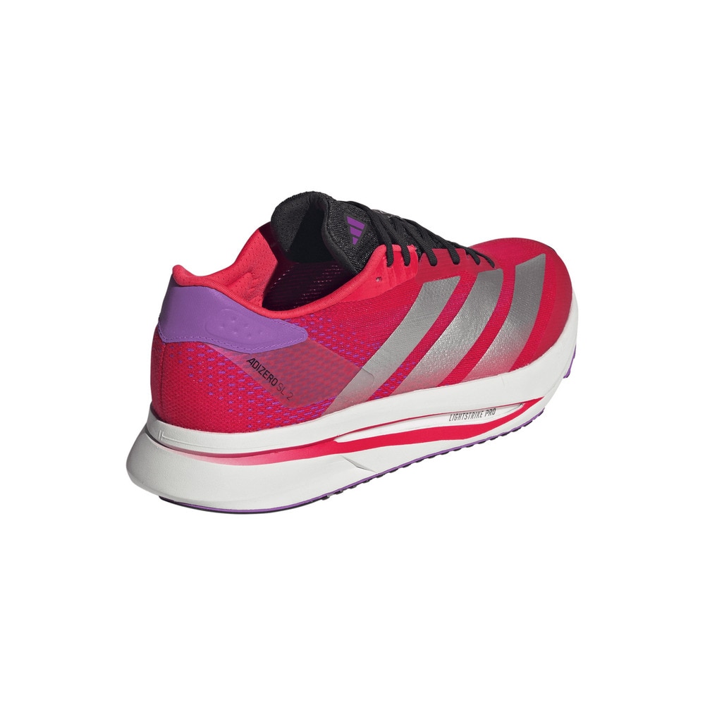 アディダス（adidas）（メンズ）ランニングシューズ ジョギングシューズ アディゼロ SL 2 M レッド JQ0353 スニーカー