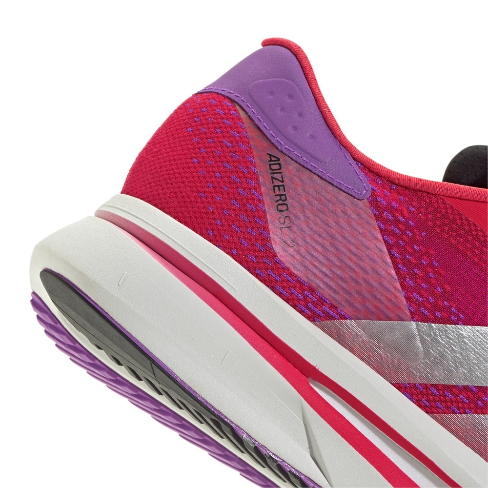 アディダス（adidas）（メンズ）ランニングシューズ ジョギングシューズ アディゼロ SL 2 M レッド JQ0353 スニーカー