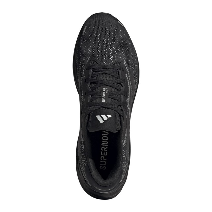 アディダス（adidas）（メンズ）ランニングシューズ ジョギングシューズ スーパーノヴァ ライズ 2 ランニング ブラック JQ7707 スニーカー