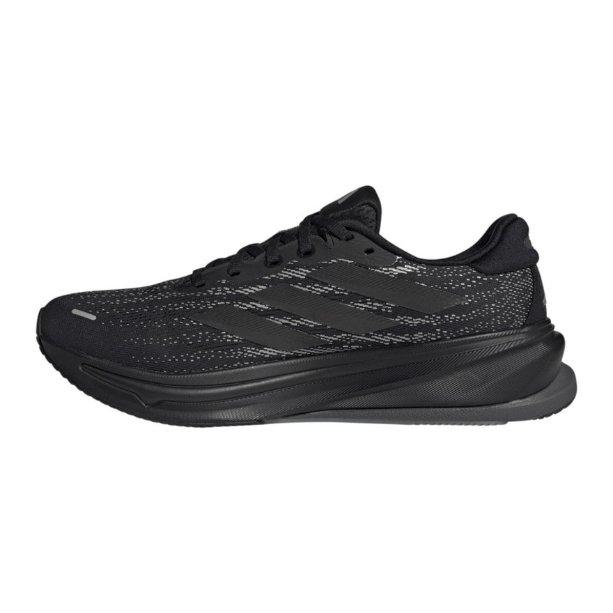 アディダス（adidas）（メンズ）ランニングシューズ ジョギングシューズ スーパーノヴァ ライズ 2 ランニング ブラック JQ7707 スニーカー