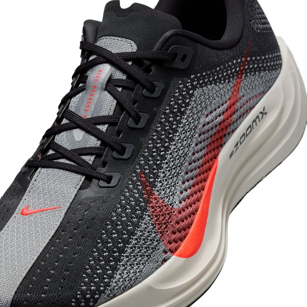 ナイキ（NIKE）（メンズ）ランニングシューズ ジョギングシューズ ペガサス プラス ブラック FQ7262-007 スニーカー シューズ