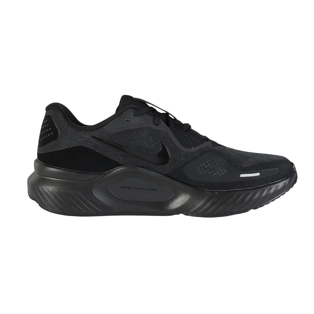 ナイキ（NIKE）（メンズ）ランニングシューズ ジョギングシューズ ストラクチャー 26 ブラック HJ1102-001 クッション性 耐久性 