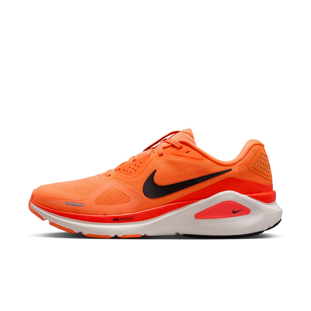 ナイキ（NIKE）（メンズ）ランニングシューズ ジョギングシューズ ストラクチャー 26 オレンジ HJ1102-800 クッション性 耐久性