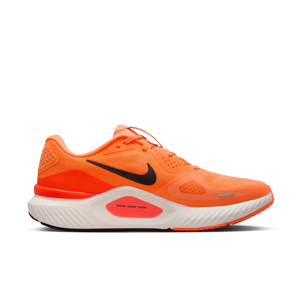 ナイキ（NIKE）（メンズ）ランニングシューズ ジョギングシューズ ストラクチャー 26 オレンジ HJ1102-800 クッション性 耐久性