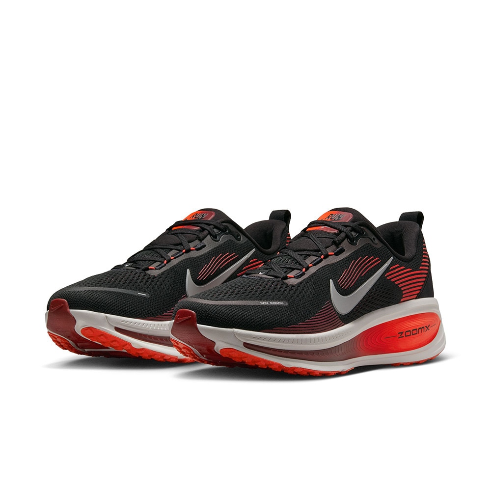 ナイキ（NIKE）（メンズ）ランニングシューズ ジョギングシューズ ズーム ボメロ 18 ブラック HM6803-008 スニーカー