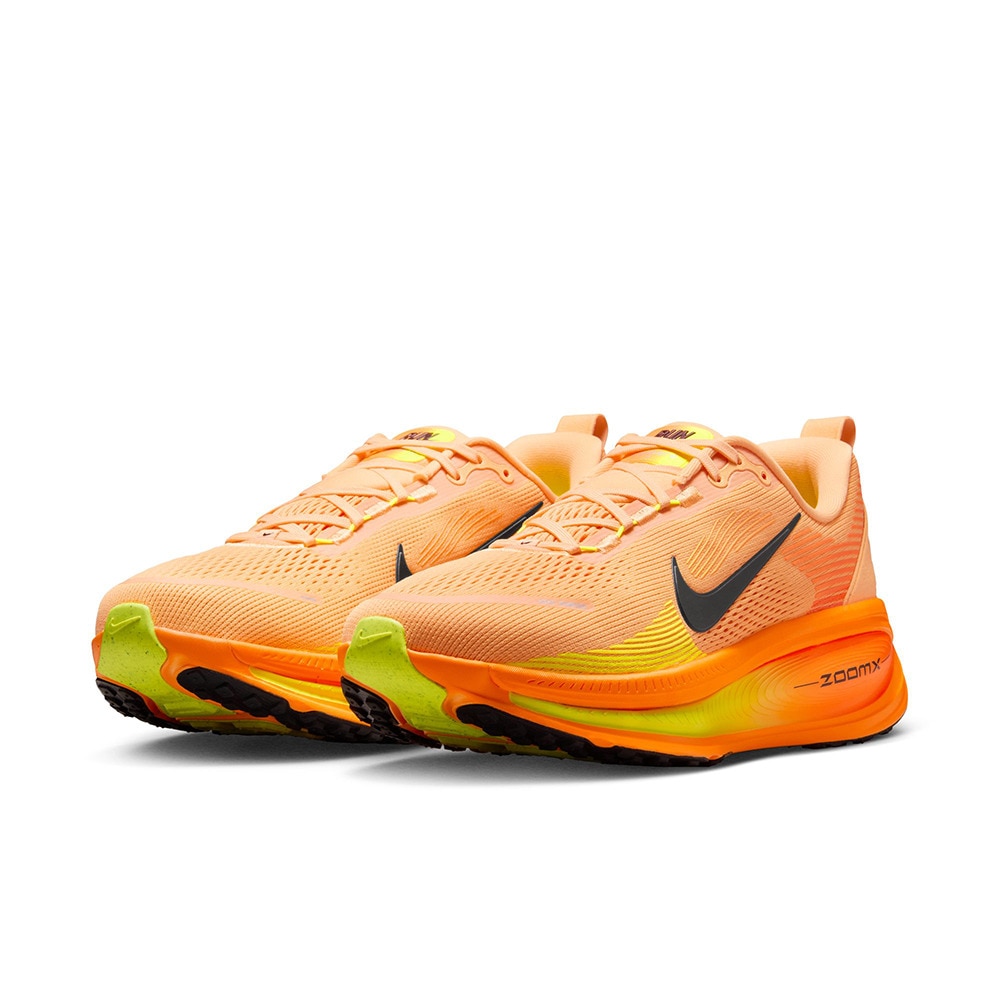 ナイキ（NIKE）（メンズ）ランニングシューズ ジョギングシューズ ズーム ボメロ 18 オレンジ HM6803-700 スニーカー