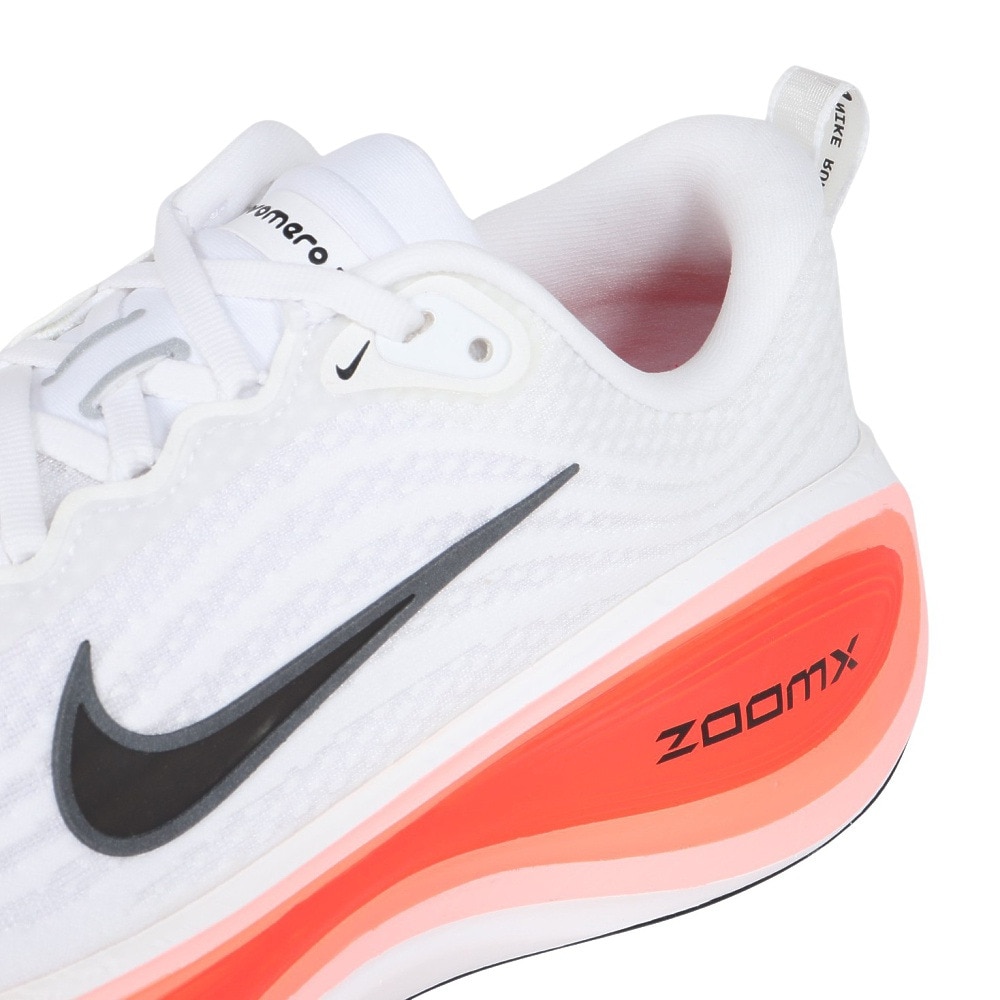 ナイキ（NIKE）（メンズ）ランニングシューズ ジョギングシューズ ズーム ボメロ プラス ホワイト レッド HV8150-100