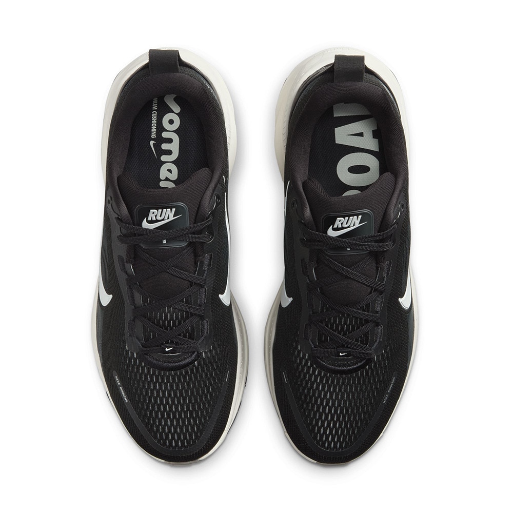 ナイキ（NIKE）（メンズ）ランニングシューズ ジョギングシューズ ズーム ボメロ 18 ワイド ブラック IF0514-002 軽量 クッション性 通気性 