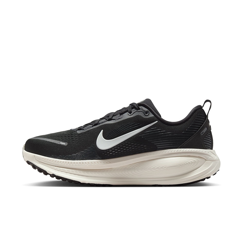 ナイキ（NIKE）（メンズ）ランニングシューズ ジョギングシューズ ズーム ボメロ 18 ワイド ブラック IF0514-002 軽量 クッション性 通気性 