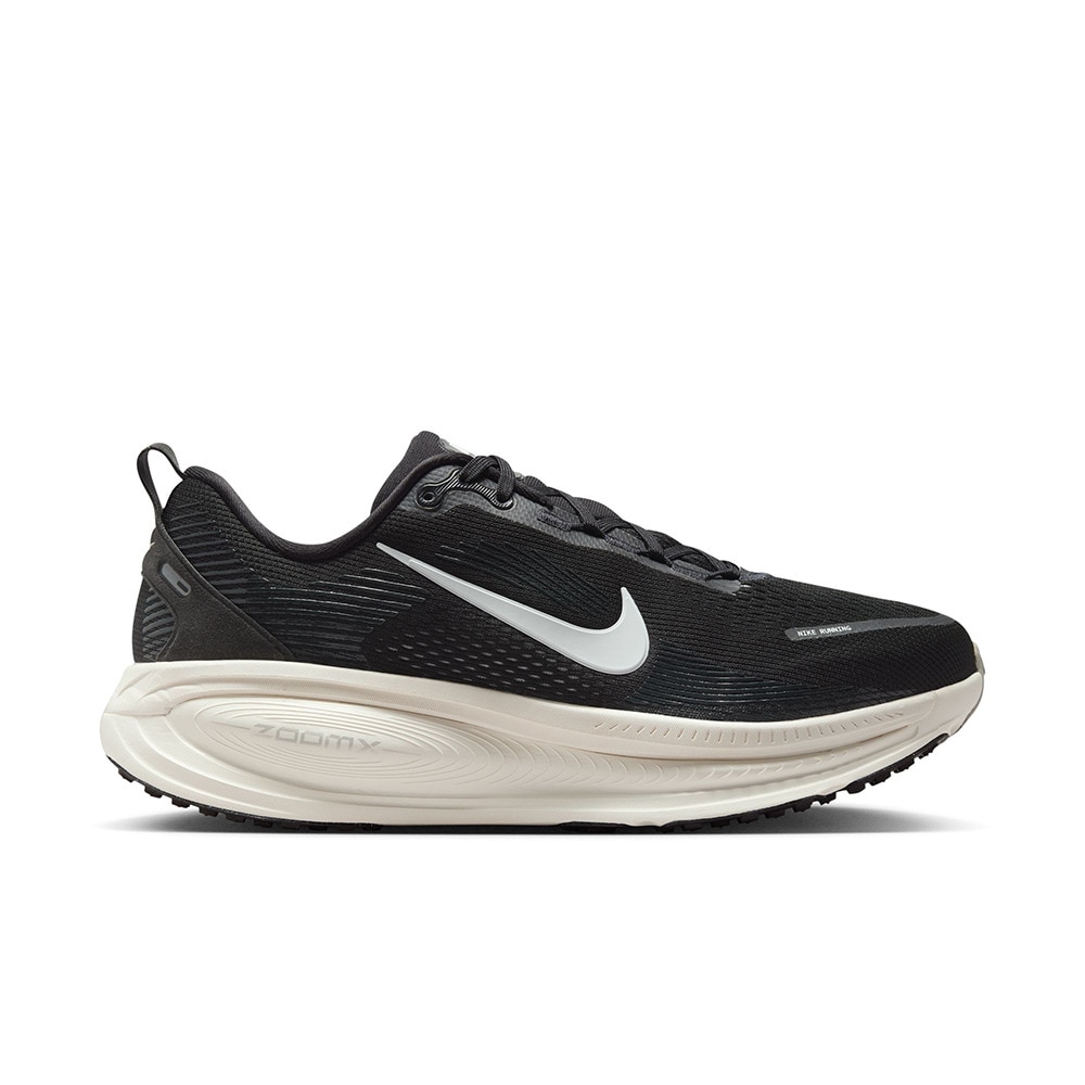 ナイキ（NIKE）（メンズ）ランニングシューズ ジョギングシューズ ズーム ボメロ 18 ワイド ブラック IF0514-002 軽量 クッション性 通気性 