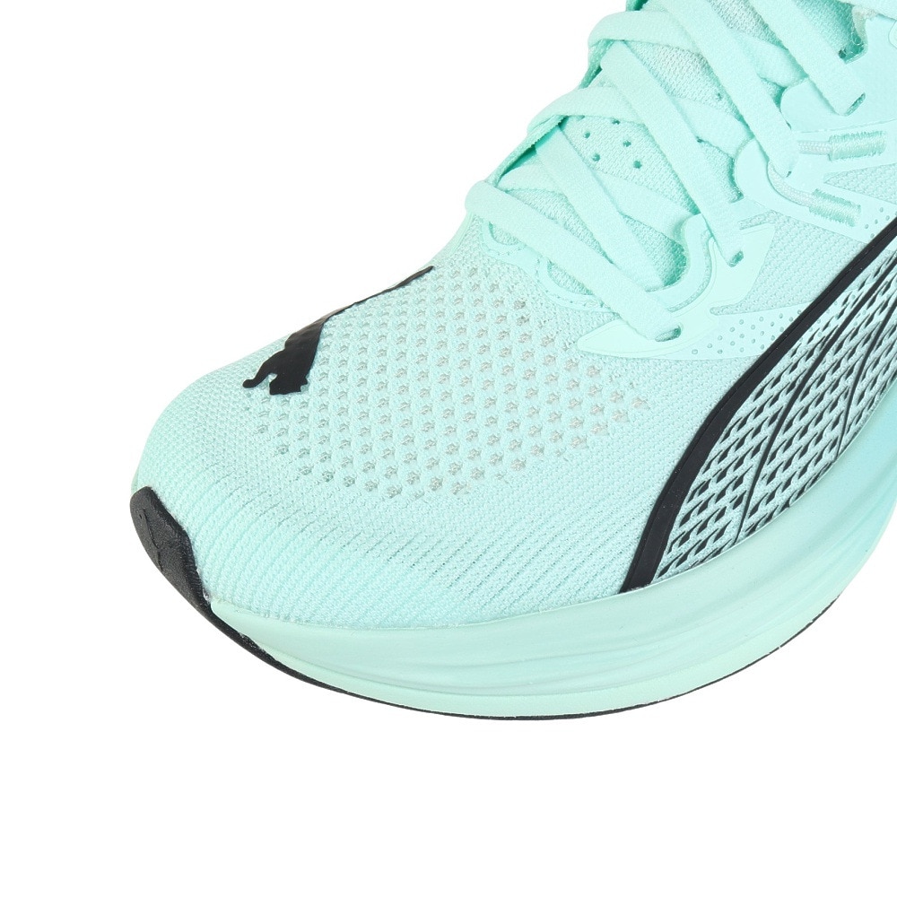 プーマ（PUMA）（メンズ）ランニングシューズ ジョギングシューズ ディヴィエイト ニトロ 3 ライトブルー 30970722 スニーカー