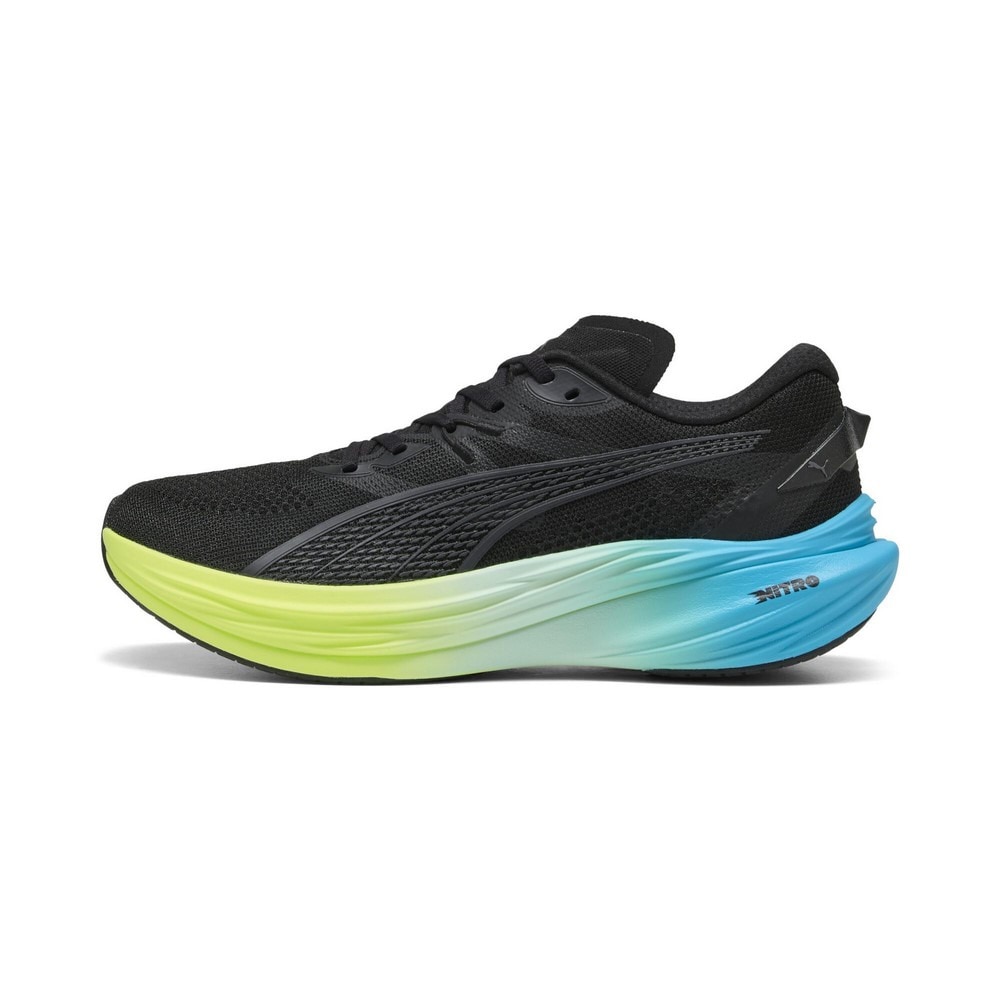 プーマ（PUMA）（メンズ）ランニングシューズ ジョギングシューズ ディヴィエイト ニトロ 3 ブラック 30970723 スニーカー
