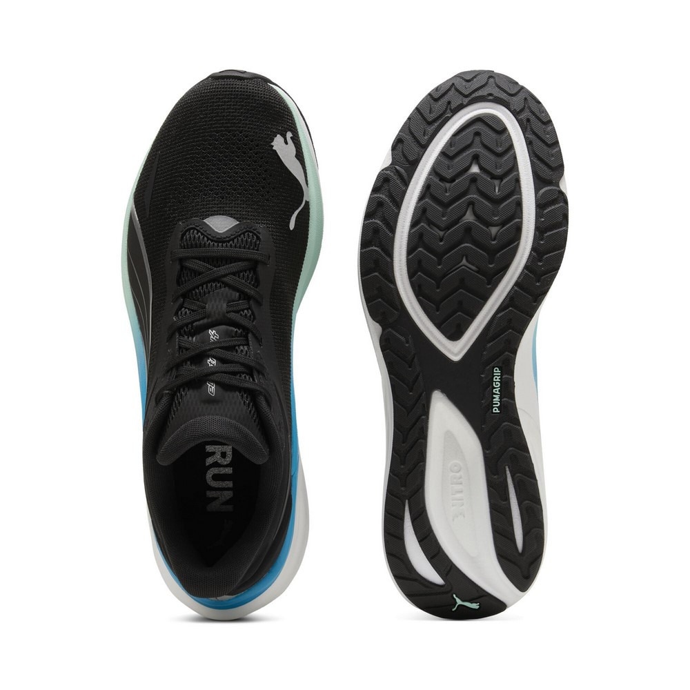 プーマ（PUMA）（メンズ）ランニングシューズ ジョギングシューズ エレクトリファイ ニトロ 4 ブラック 31078913 スニーカー