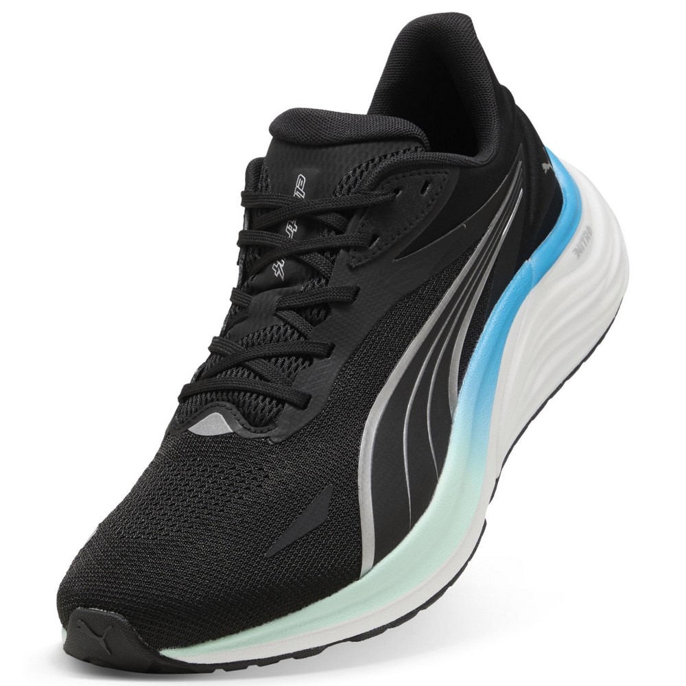プーマ（PUMA）（メンズ）ランニングシューズ ジョギングシューズ エレクトリファイ ニトロ 4 ブラック 31078913 スニーカー