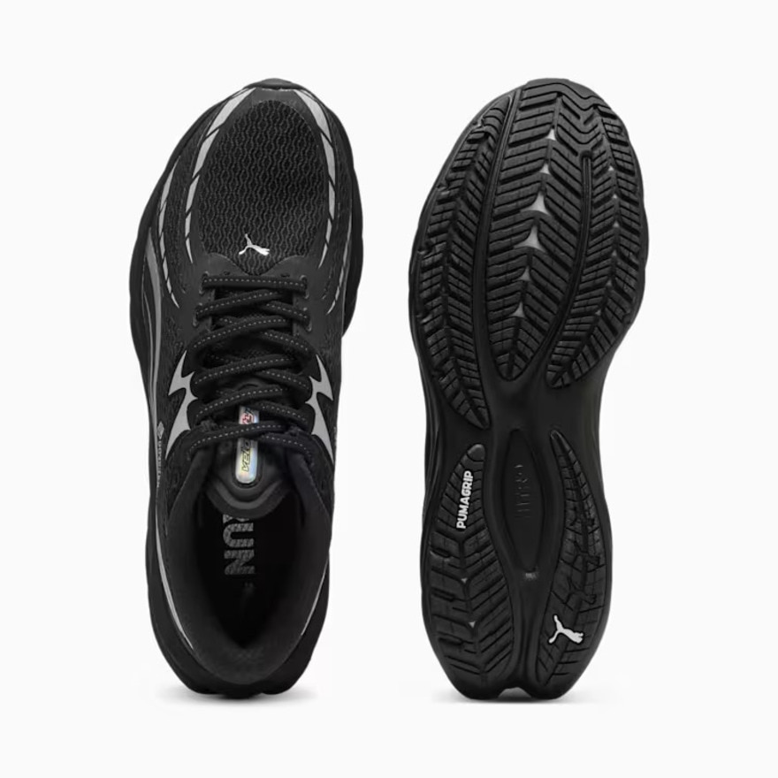 プーマ（PUMA）（メンズ）ランニングシューズ ジョギングシューズ ヴェロシティ ニトロ 4 ゴアテックス ブラック 31114401 スニーカー