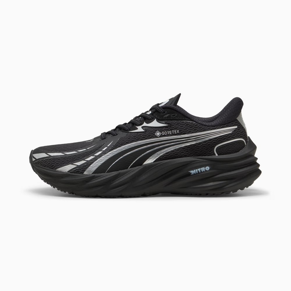 プーマ（PUMA）（メンズ）ランニングシューズ ジョギングシューズ ヴェロシティ ニトロ 4 ゴアテックス ブラック 31114401 スニーカー