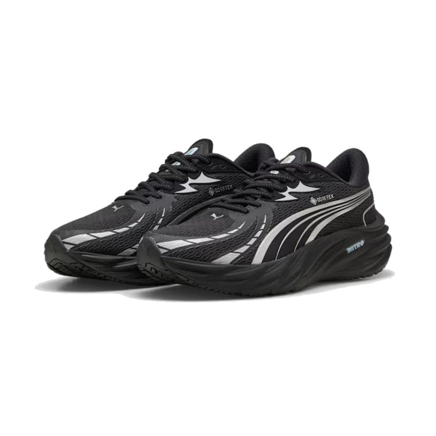 プーマ（PUMA）（メンズ）ランニングシューズ ジョギングシューズ ヴェロシティ ニトロ 4 ゴアテックス ブラック 31114401 スニーカー
