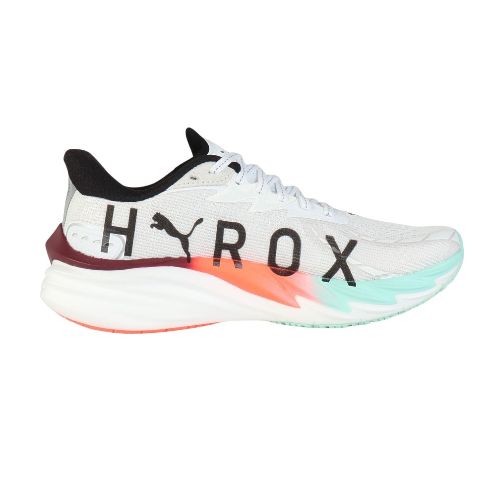 プーマ（PUMA）（メンズ）ランニングシューズ ジョギングシューズ PUMA×HYROX ヴェロシティ ニトロ 4 ホワイト 31191101 スニーカー