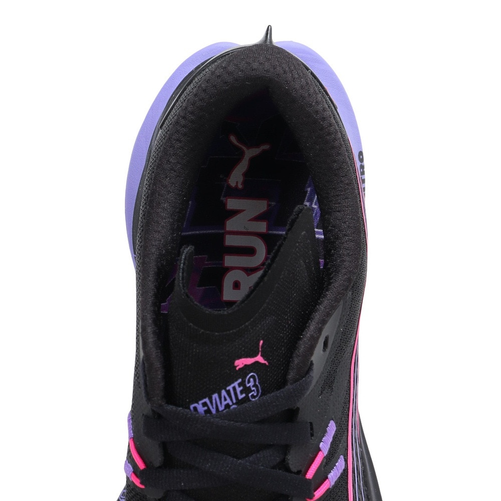 プーマ（PUMA）（メンズ）ランニングシューズ ジョギングシューズ ディヴィエイト ニトロ 3 ブラック DT31236701 スニーカー