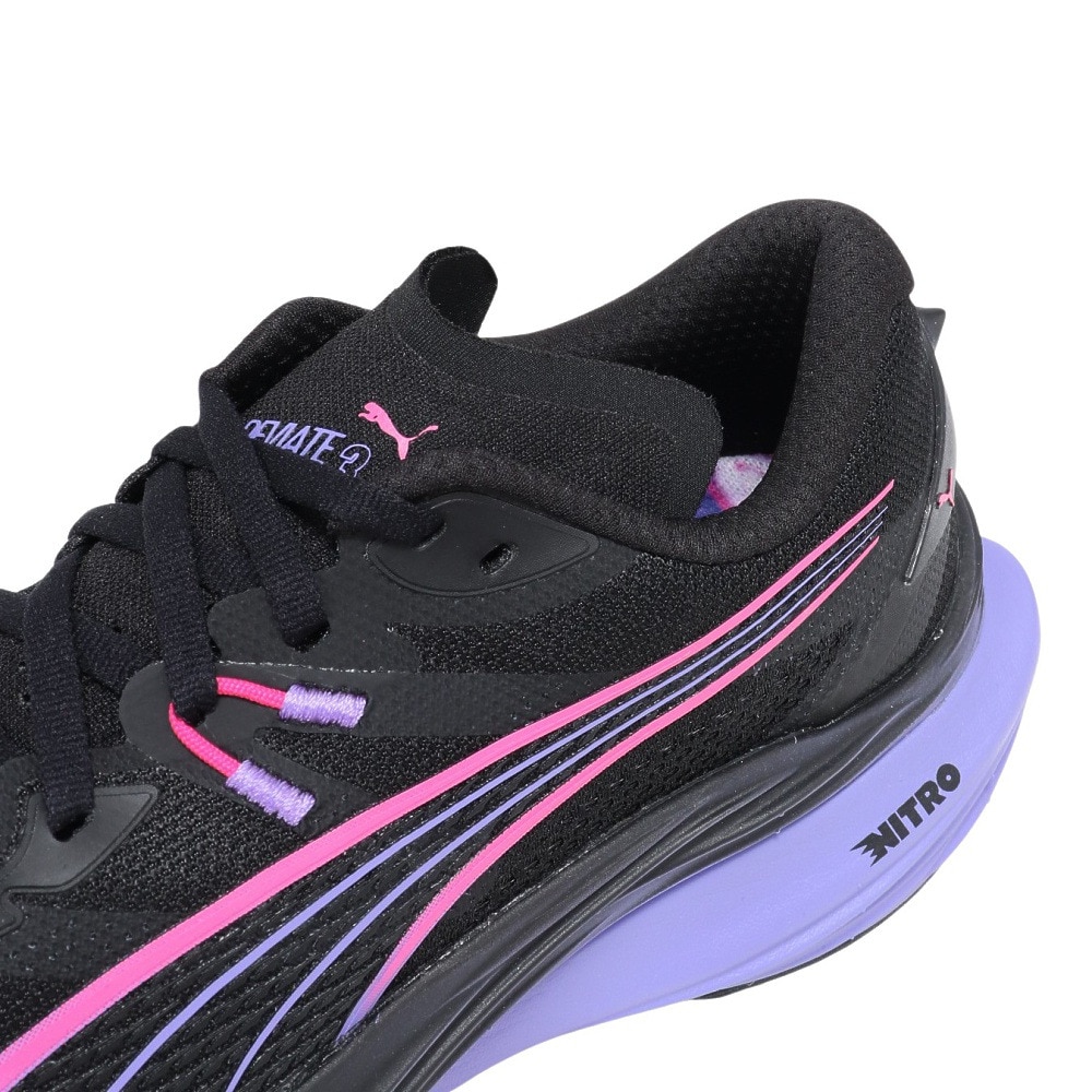 プーマ（PUMA）（メンズ）ランニングシューズ ジョギングシューズ ディヴィエイト ニトロ 3 ブラック DT31236701 スニーカー