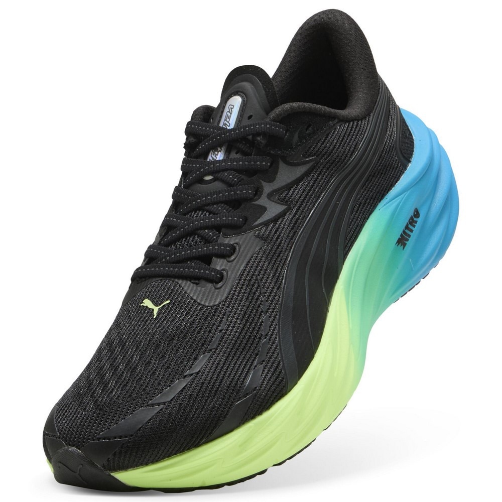 プーマ（PUMA）（メンズ）ランニングシューズ ジョギングシューズ ヴェロシティ ニトロ 4 AP ブラック 31263504 スニーカー