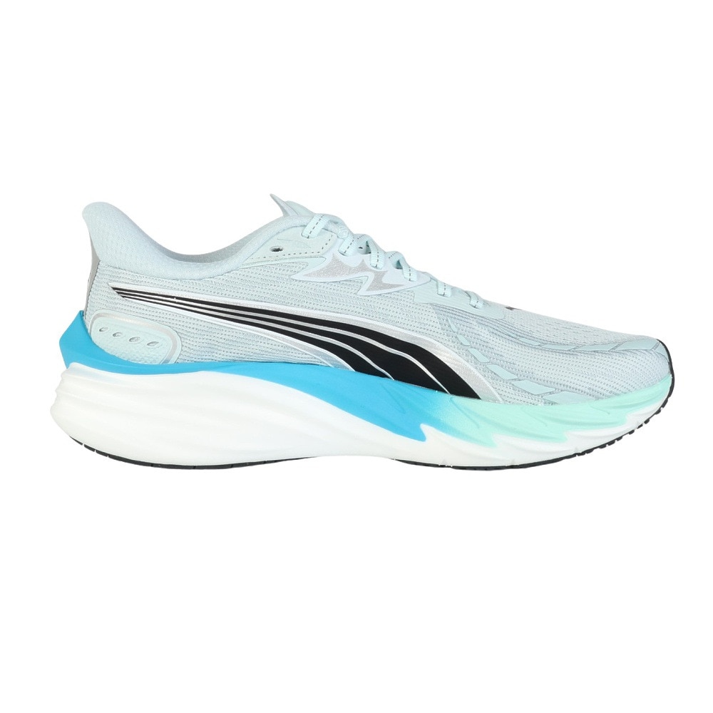 プーマ（PUMA）（メンズ）ランニングシューズ ジョギングシューズ ヴェロシティ ニトロ 4 AP ライトブルー 31263505 スニーカー