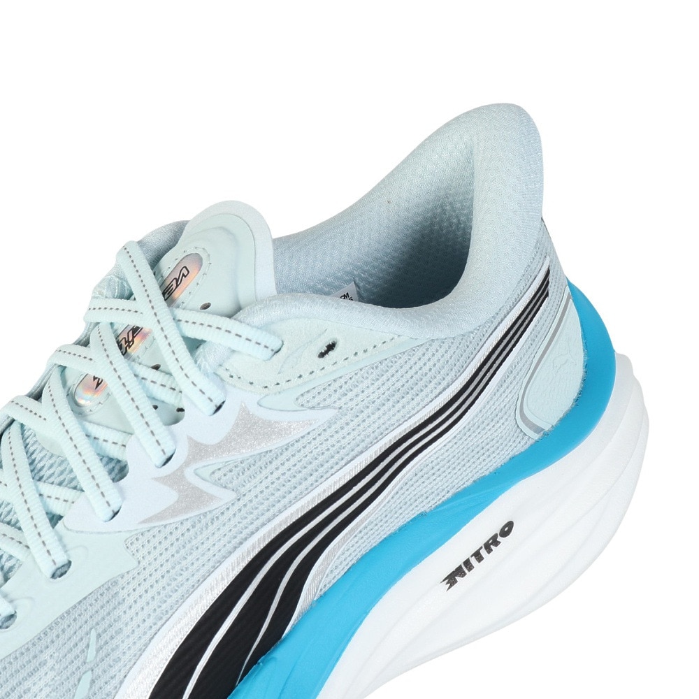 プーマ（PUMA）（メンズ）ランニングシューズ ジョギングシューズ ヴェロシティ ニトロ 4 AP ライトブルー 31263505 スニーカー