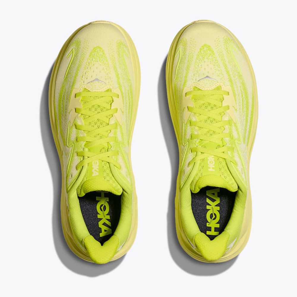 ホカ（HOKA）（メンズ）ランニングシューズ ジョギングシューズ クリフトン 10 イエロー 1162030-NSS スニーカー
