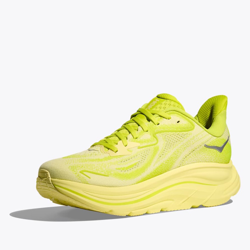 ホカ（HOKA）（メンズ）ランニングシューズ ジョギングシューズ クリフトン 10 イエロー 1162030-NSS スニーカー