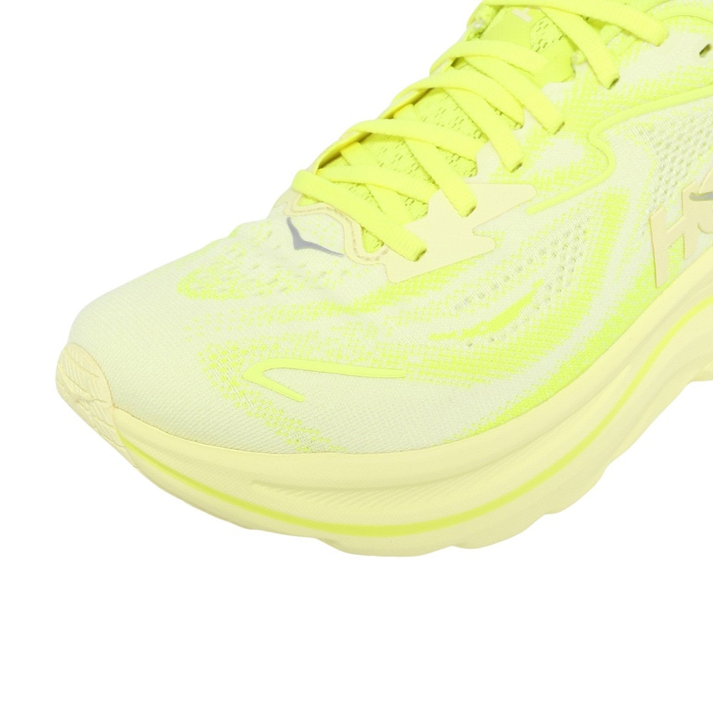 ホカ（HOKA）（メンズ）ランニングシューズ ジョギングシューズ クリフトン 10 イエロー 1162030-NSS スニーカー