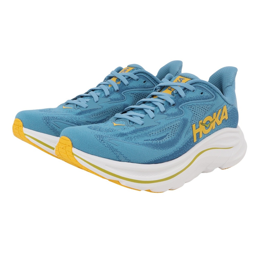 ホカ（HOKA）（メンズ）ランニングシューズ ジョギングシューズ CLIFTON 10 WIDE 1162032-ALF