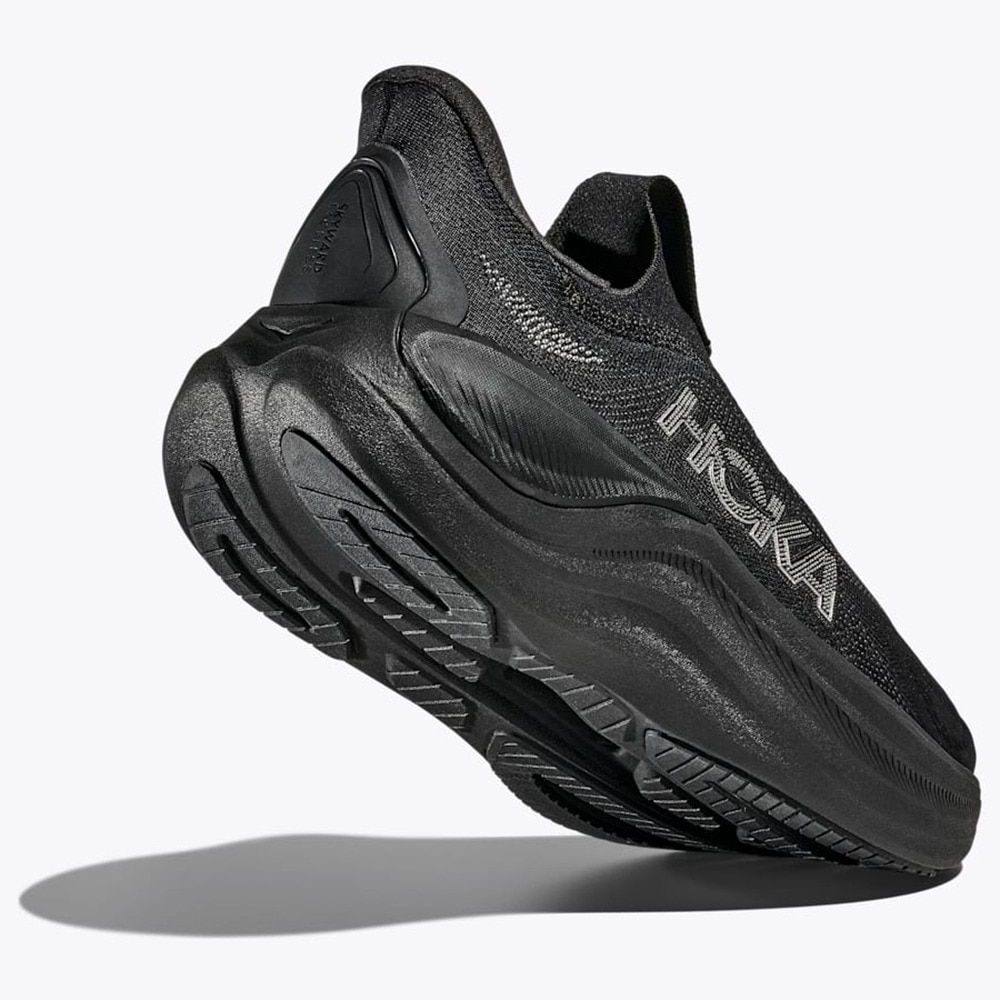 ホカ（HOKA）（メンズ）ランニングシューズ ジョギングシューズ スカイワード レースレス ブラック 1168876-BBLC スニーカー