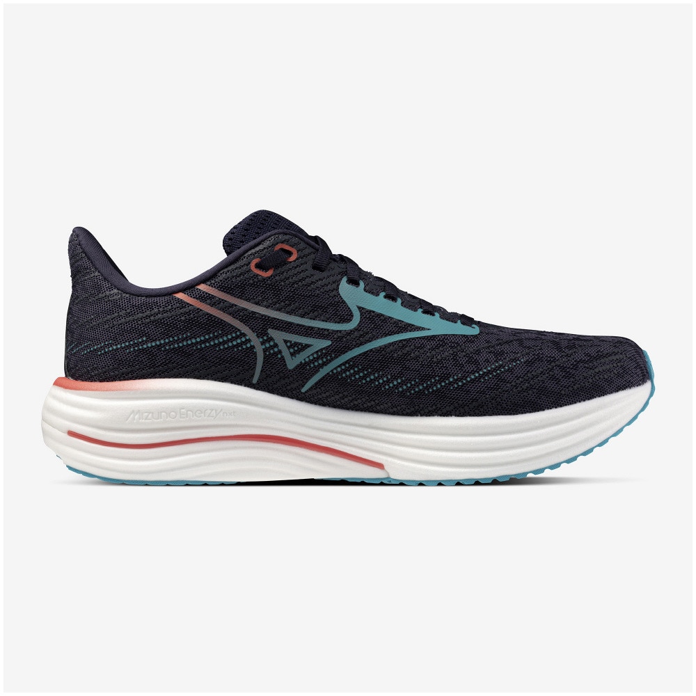ミズノ（MIZUNO）（メンズ）【先行予約商品】ノベルティ付き! ランニングシューズ ジョギングシューズ ウエーブライダー 29 ネイビー ブルー J1GC250301