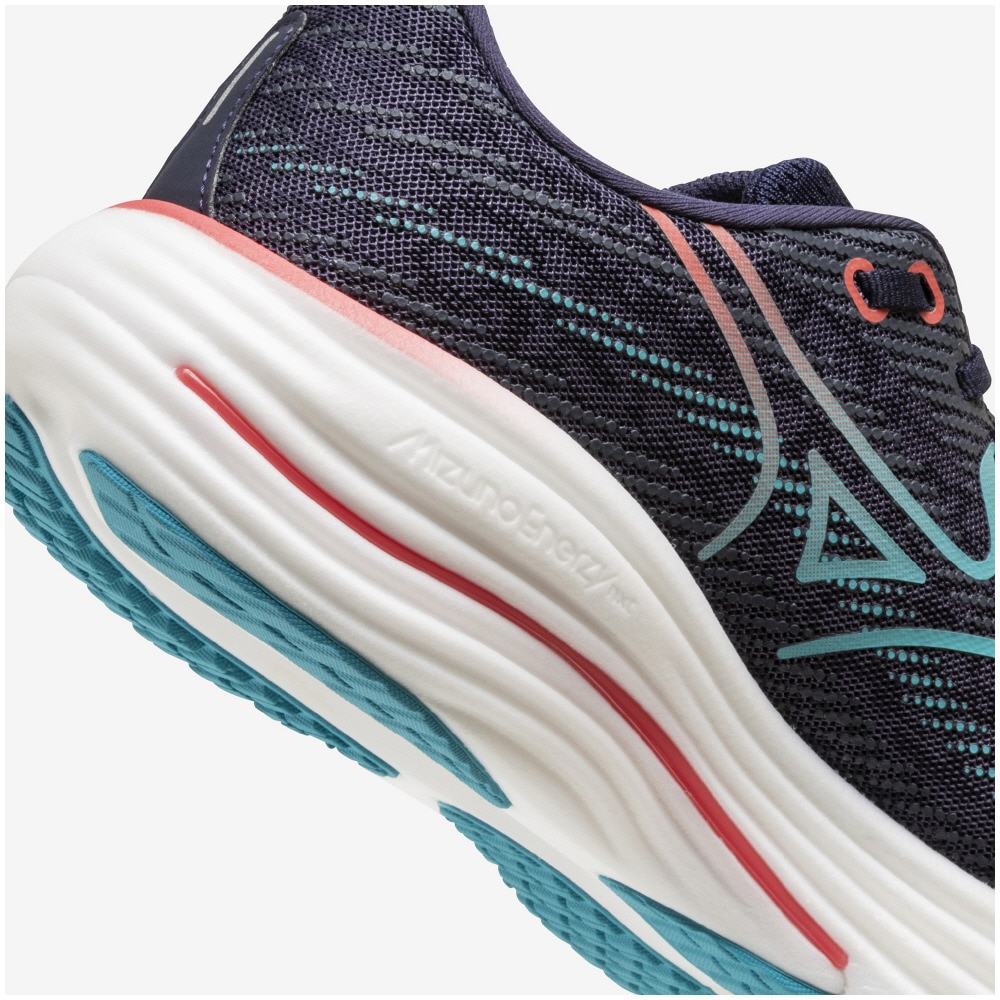 ミズノ（MIZUNO）（メンズ）【先行予約商品】ノベルティ付き! ランニングシューズ ジョギングシューズ ウエーブライダー 29 ネイビー ブルー J1GC250301