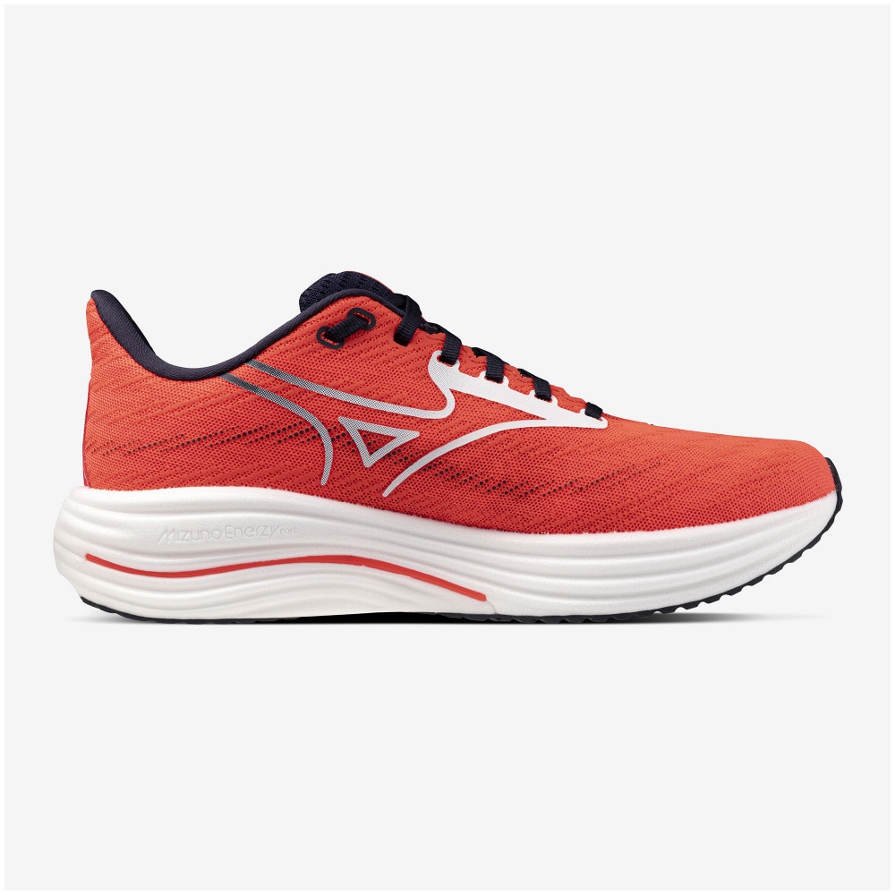 ミズノ（MIZUNO）（メンズ）【先行予約商品】ノベルティ付き! ランニングシューズ ジョギングシューズ ウエーブライダー 29 レッド ホワイト J1GC250312