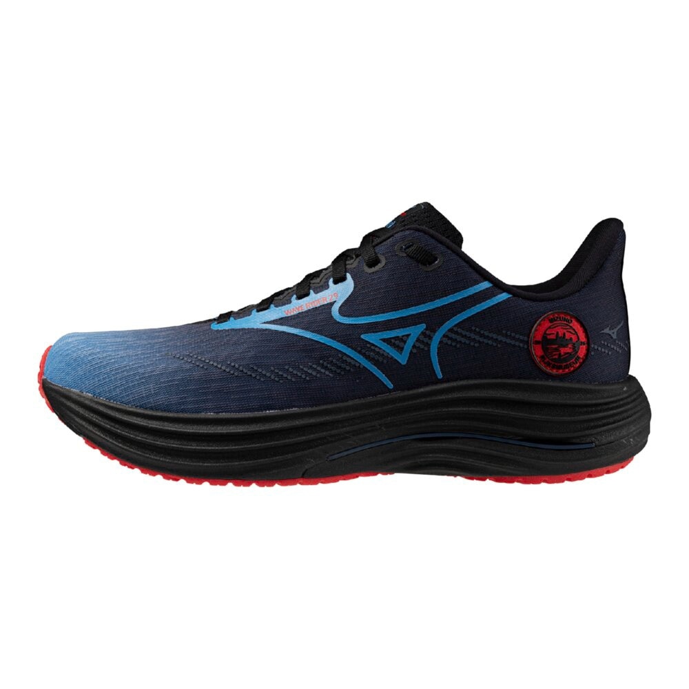 ミズノ（MIZUNO）（メンズ）ランニングシューズ ジョギングシューズ ウエーブライダー29 アムステルダム J1GC256201