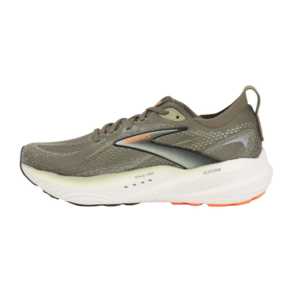 ブルックス（BROOKS）（メンズ）ランニングシューズ ジョギングシューズ グリセリン 22 カーキ BRM4453 KK スニーカー シューズ