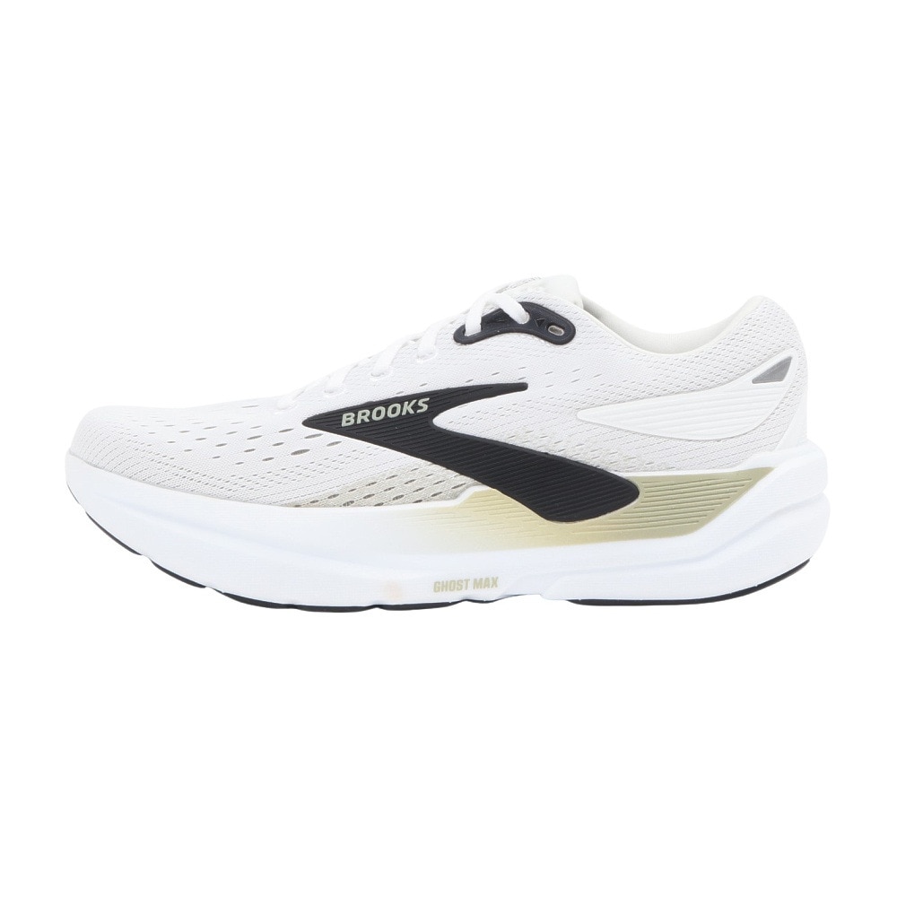 ブルックス（BROOKS）（メンズ）ランニングシューズ ジョギングシューズ ゴーストマックス 3 ホワイト BRM4643 W スニーカー