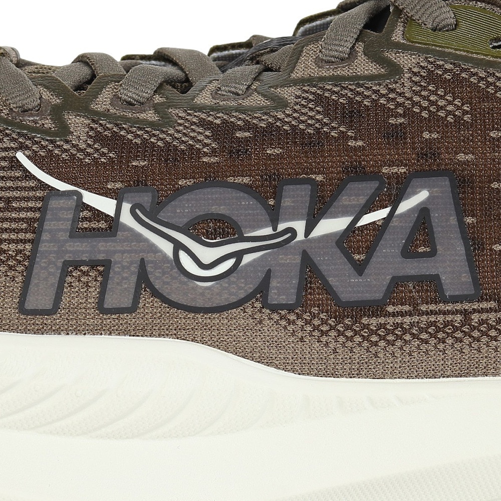ホカ（HOKA）（メンズ）ランニングシューズ ジョギングシューズ マッハ 6 オリーブ 1147790-AFF スニーカー