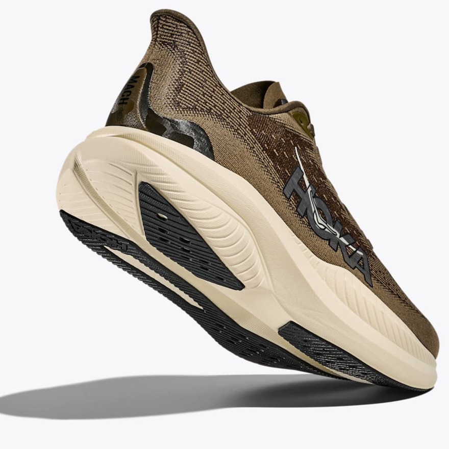 ホカ（HOKA）（メンズ）ランニングシューズ ジョギングシューズ マッハ 6 オリーブ 1147790-AFF スニーカー