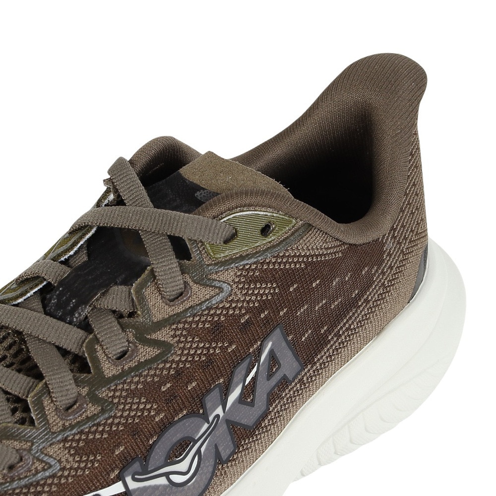 ホカ（HOKA）（メンズ）ランニングシューズ ジョギングシューズ マッハ 6 オリーブ 1147790-AFF スニーカー