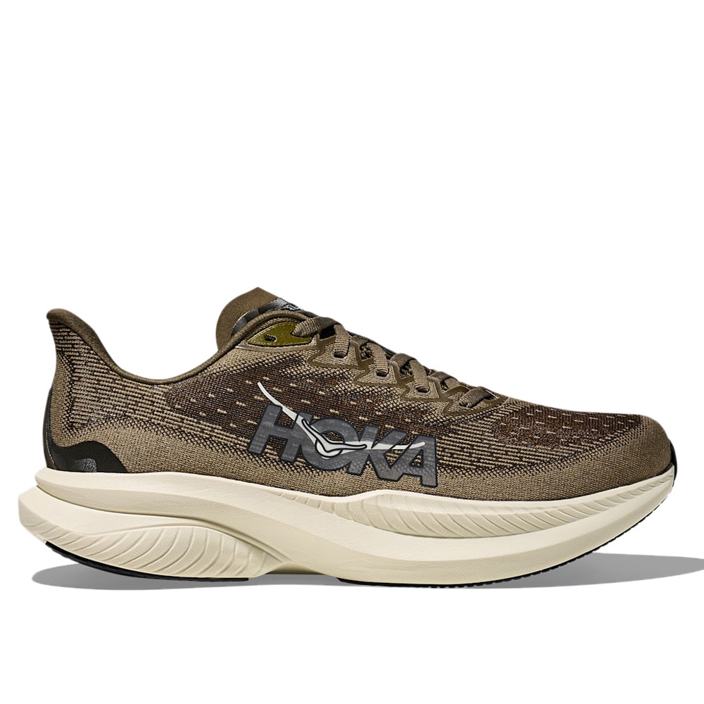 ホカ（HOKA）（メンズ）ランニングシューズ ジョギングシューズ マッハ 6 オリーブ 1147790-AFF スニーカー