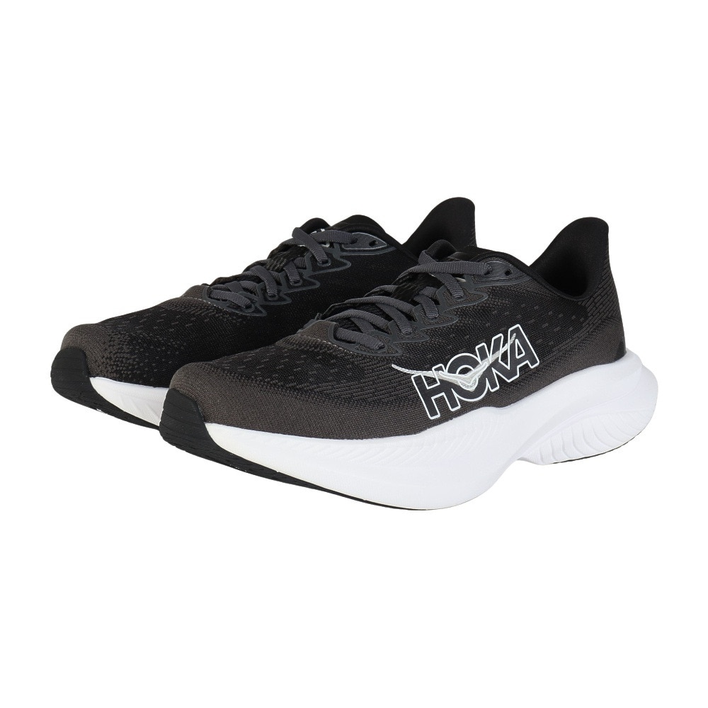 ホカ（HOKA）（メンズ）ランニングシューズ ジョギングシューズ MACH 6 WIDE 1147833-BWHT