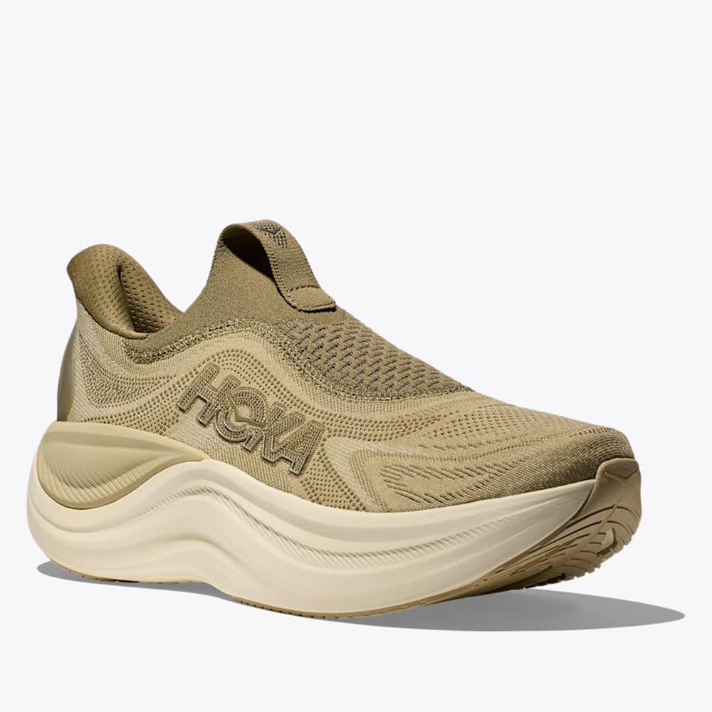 ホカ（HOKA）（メンズ）ランニングシューズ ジョギングシューズ スカイワード レースレス ブラウン 1168876-GDW スニーカー