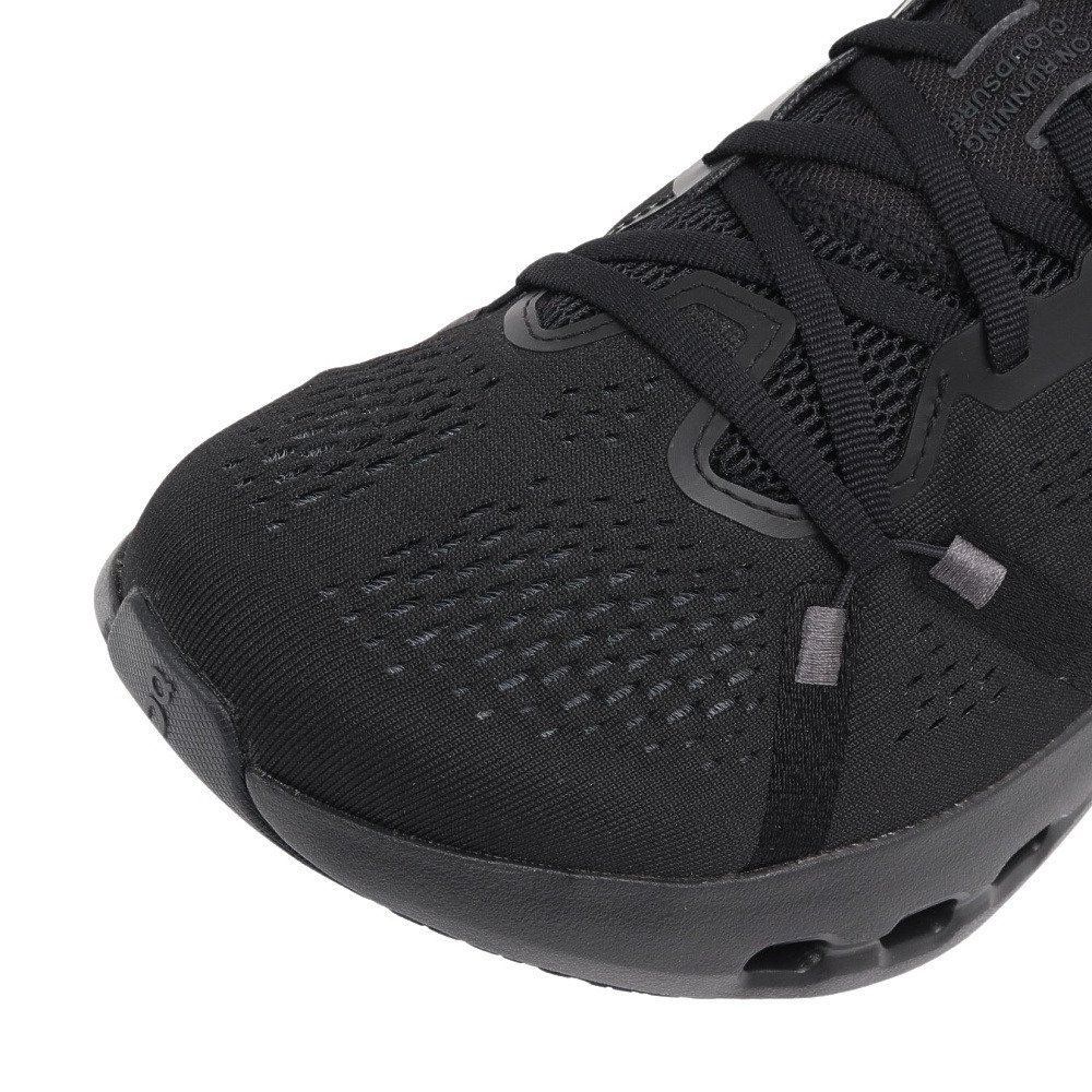 オン（On）（メンズ）ランニングシューズ ジョギングシューズ クラウドサーファー  2 ワイド ブラック 3MF31021043 スニーカー