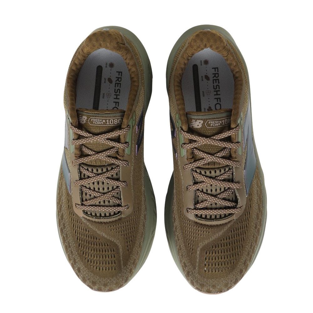 ニューバランス（new balance）（メンズ）ランニングシューズ ジョギングシューズ フレッシュフォーム X 1080 v14 カーキ M108014S D スニーカー
